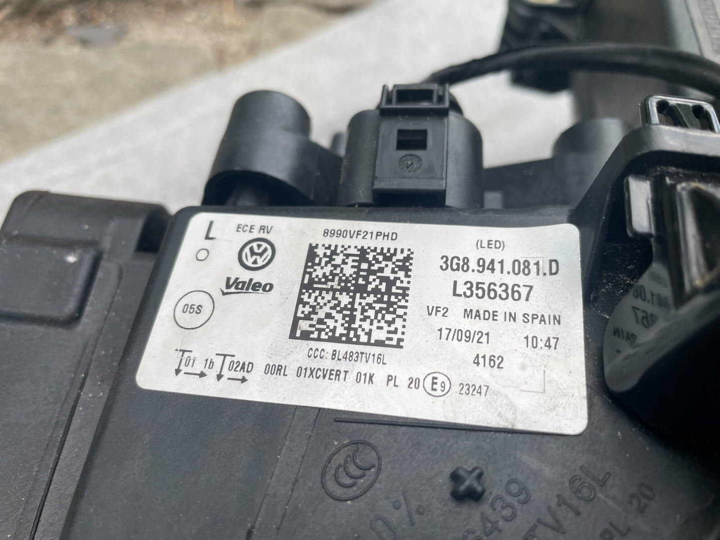 Original VW Arteon Led Scheinwerfer links 3G8941081D4