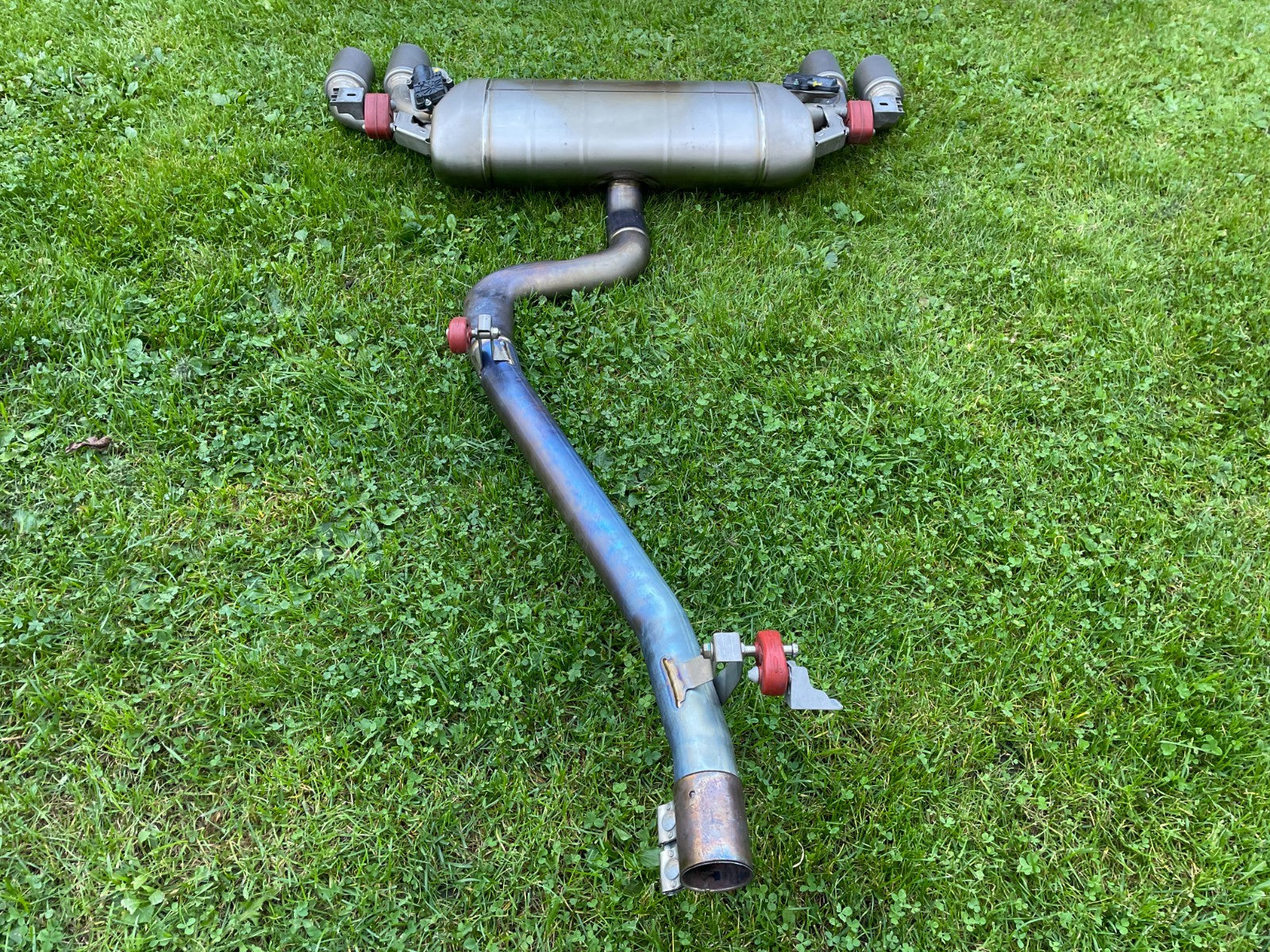 Original VW Golf 7 R Troc Akrapovic Abgasanlage Auspuff Titan 5Q6253611DK7