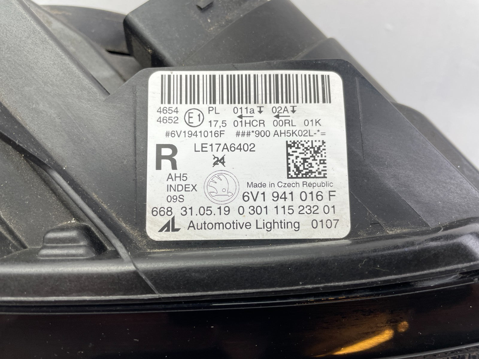 Original Skoda Fabia 3 LED Scheinwerfer rechts 6V1941016F3