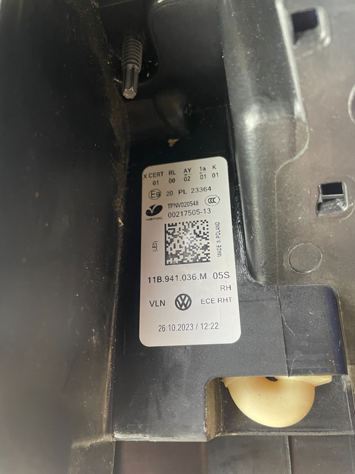 Original VW ID3 ID.3 LED Scheinwerfer rechts 11B941036M5