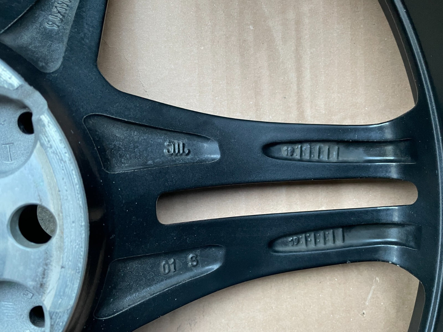 1x Mercedes-Benz AMG GT C C190 Alufelge 9Jx19 Zoll ET61 / A19040118007