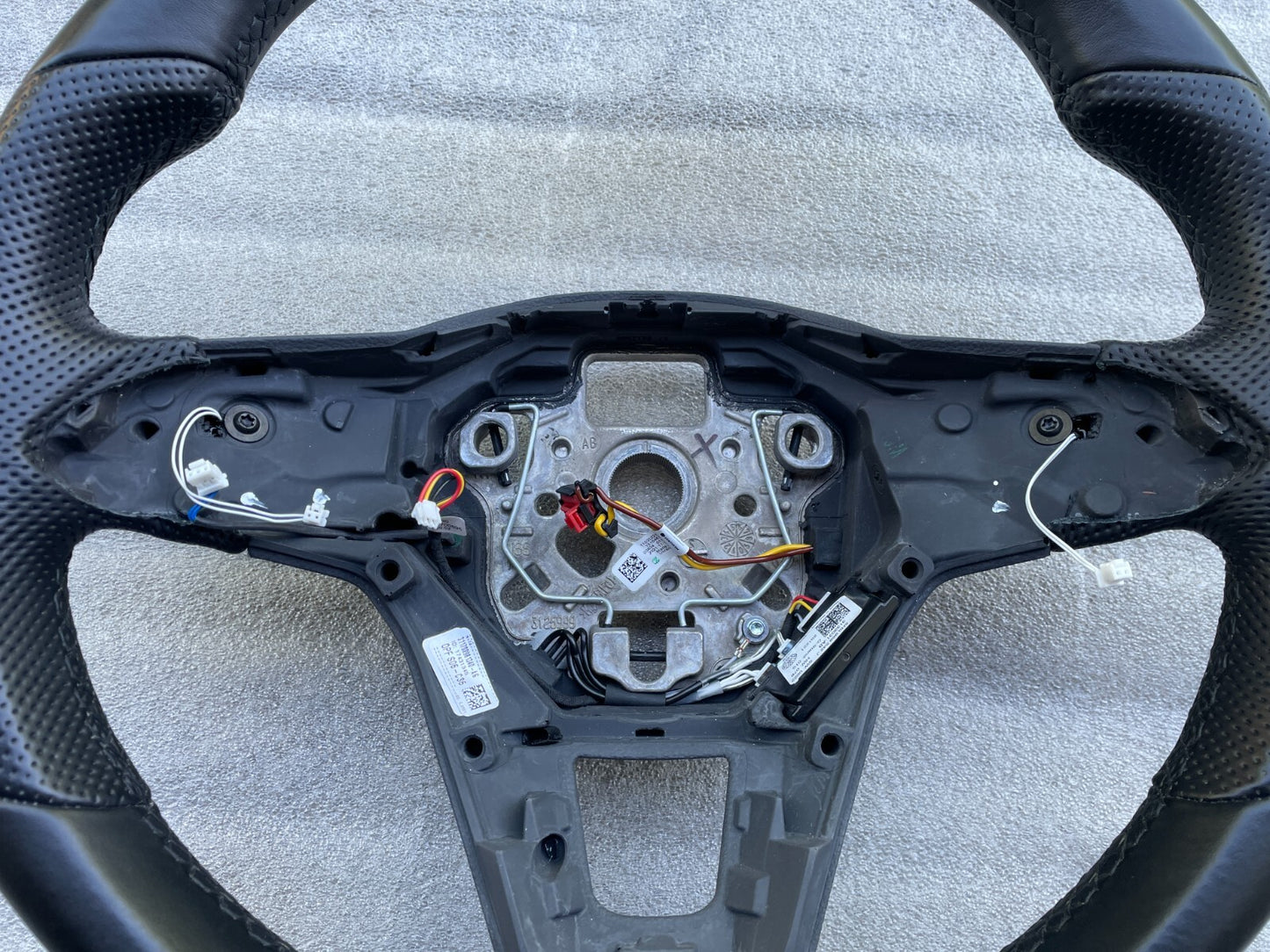 Original VW Golf 8 VIII Mk8 Leder Lenkrad Multifunktion Schaltwippen 5H0959542J5