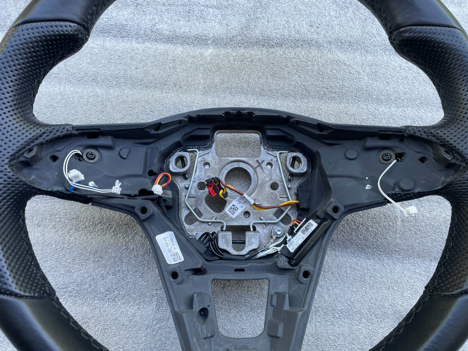 Original VW Golf 8 VIII Mk8 Leder Lenkrad Multifunktion Schaltwippen 5H0959542J5