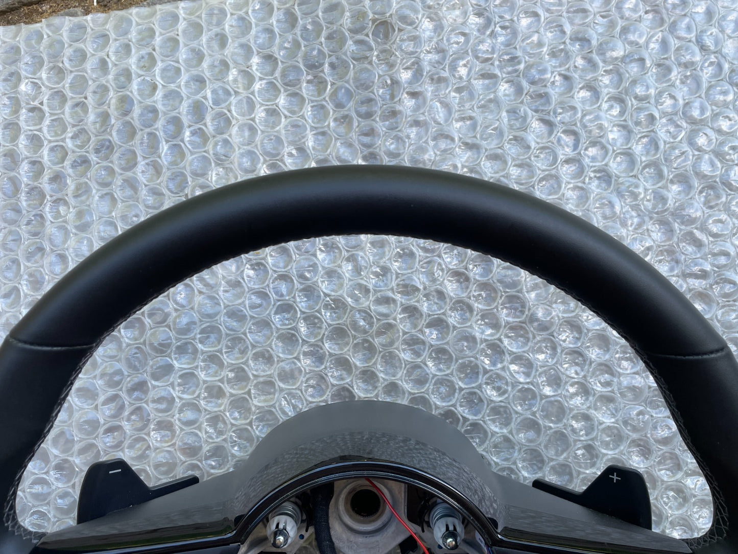 Original Nissan Qashqai J12 Lenkrad Leder 484306UG0D4