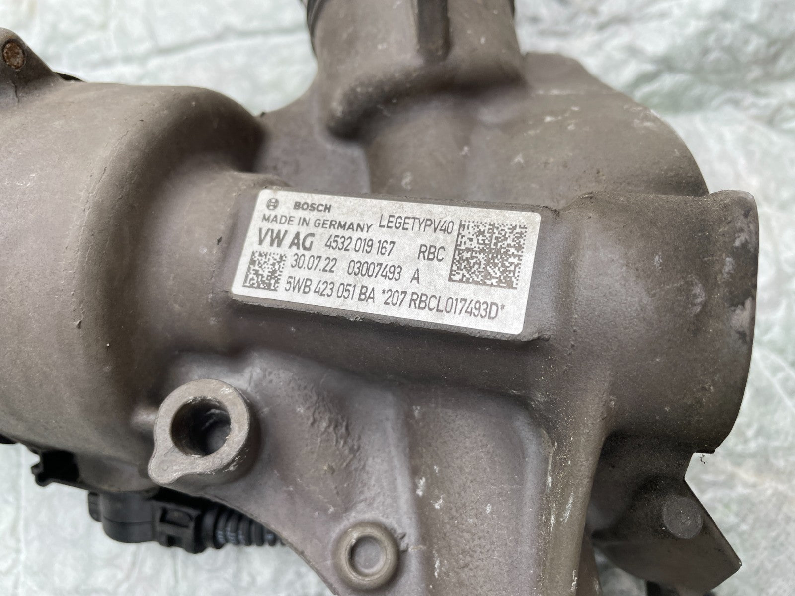 Original VW Golf VIII 8 Lenkgetriebe 5WB423051BA5