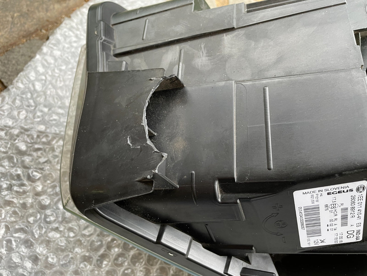 Original Renault Trafiac II Halogen Scheinwerfer links 260608912R13