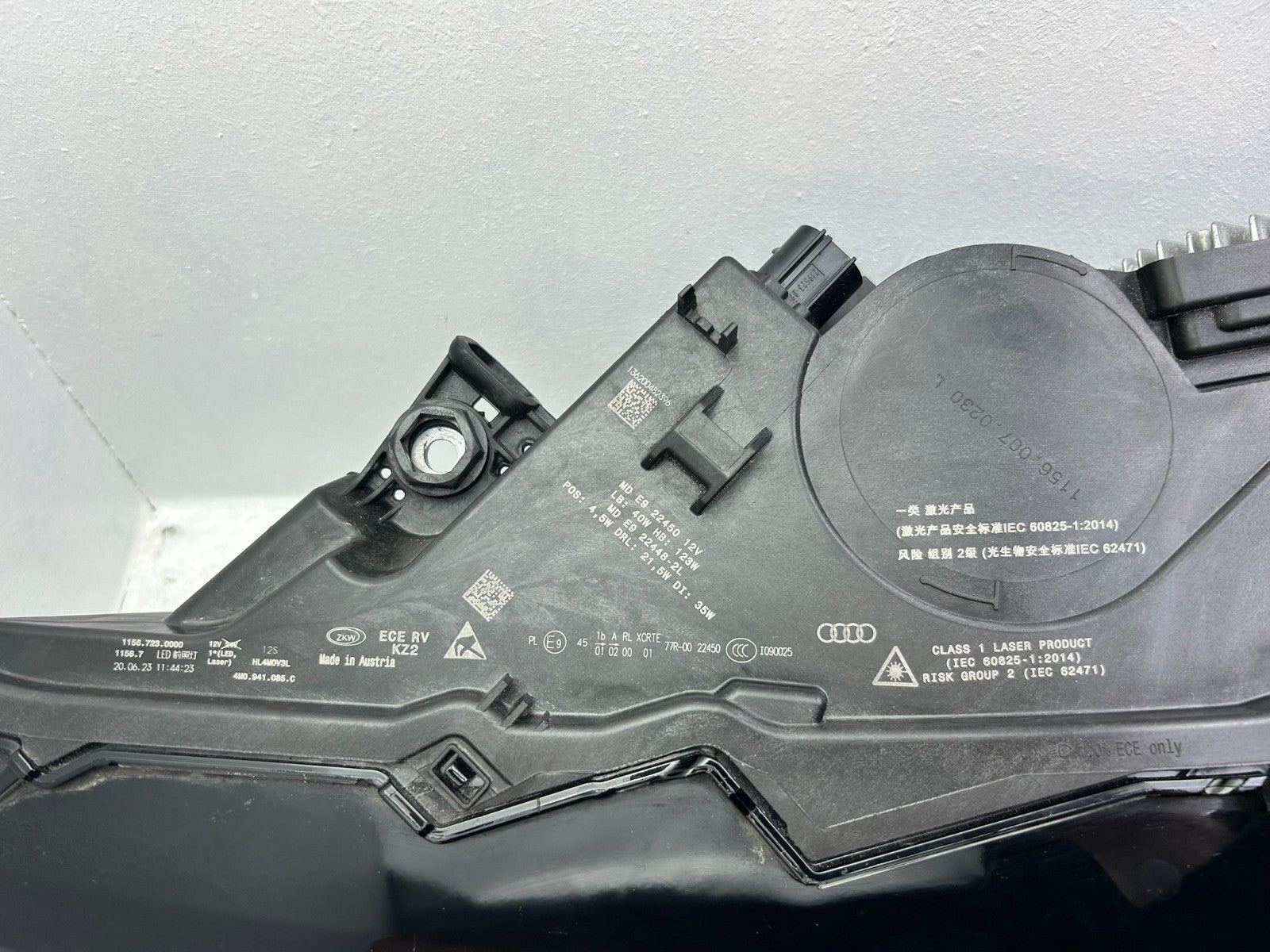 Original Audi Q7 SQ7 4M Laser LED Scheinwerfer links 4M0941085C5