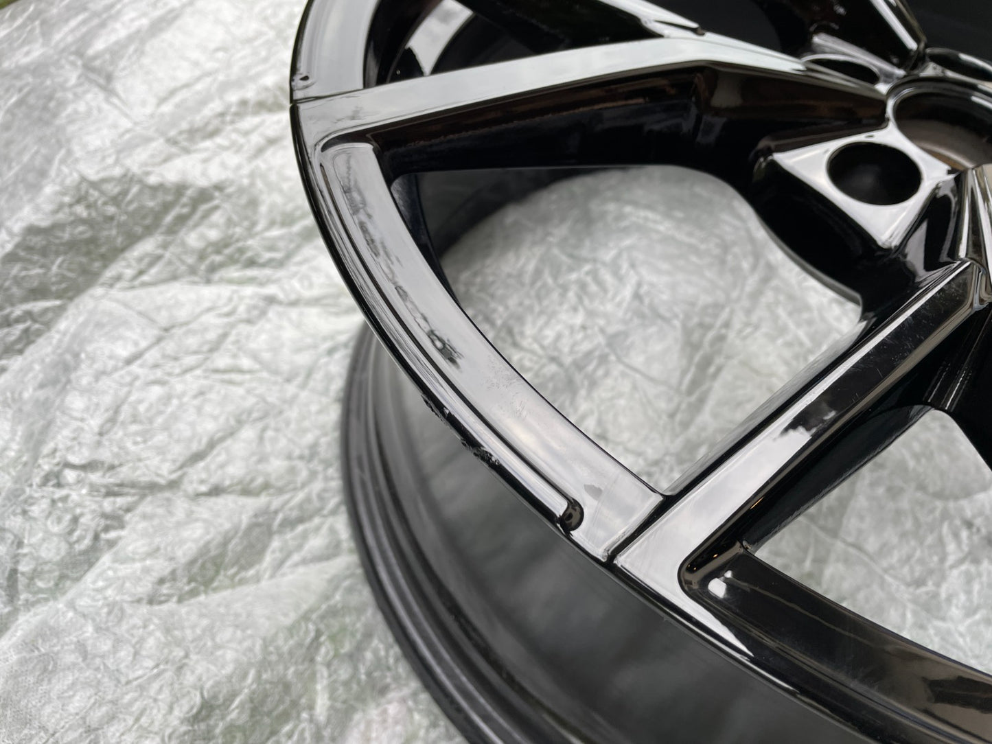 1x Original VW Golf VIII 8 R-linke Alufelge 8Jx19 Zoll ET50 5H0601025S4