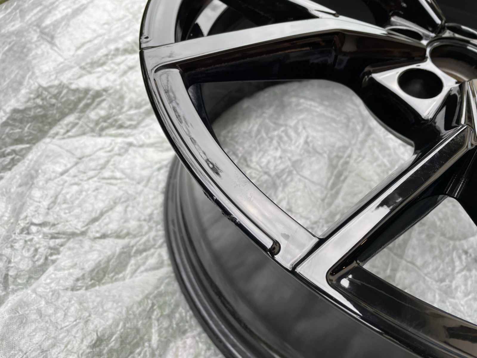 1x Original VW Golf VIII 8 R-linke Alufelge 8Jx19 Zoll ET50 5H0601025S4