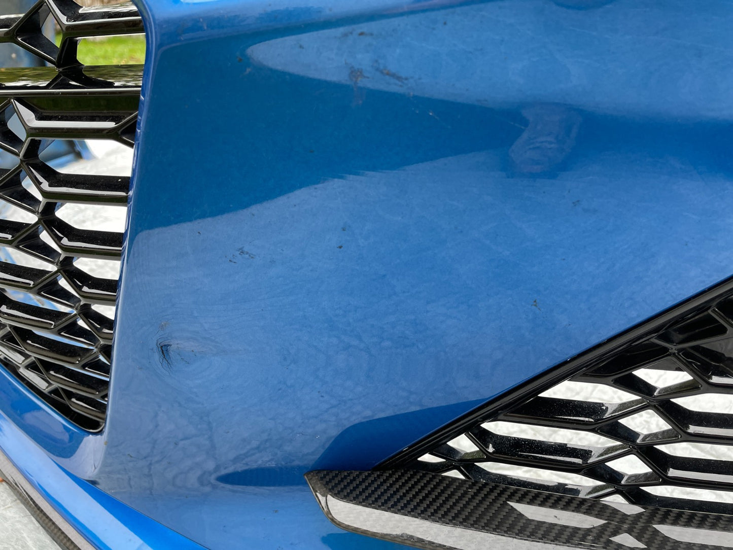 Original Audi RS7-R Abt 4K C8 Carbon Stoßstange Stoßfänger Front Bumper 20196