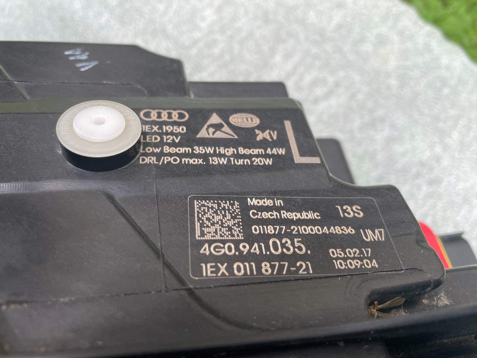 Original Audi A6 C8 Scheinwerfer links 4G09410356