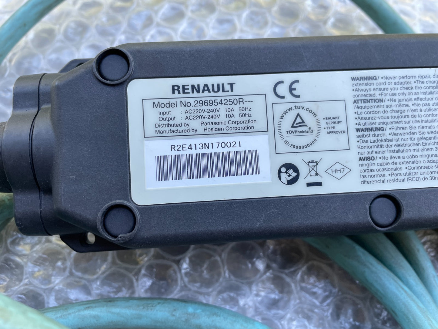 Original Renault Kangoo 2 Generation (2007-2021) Ladegerät 296954250R6