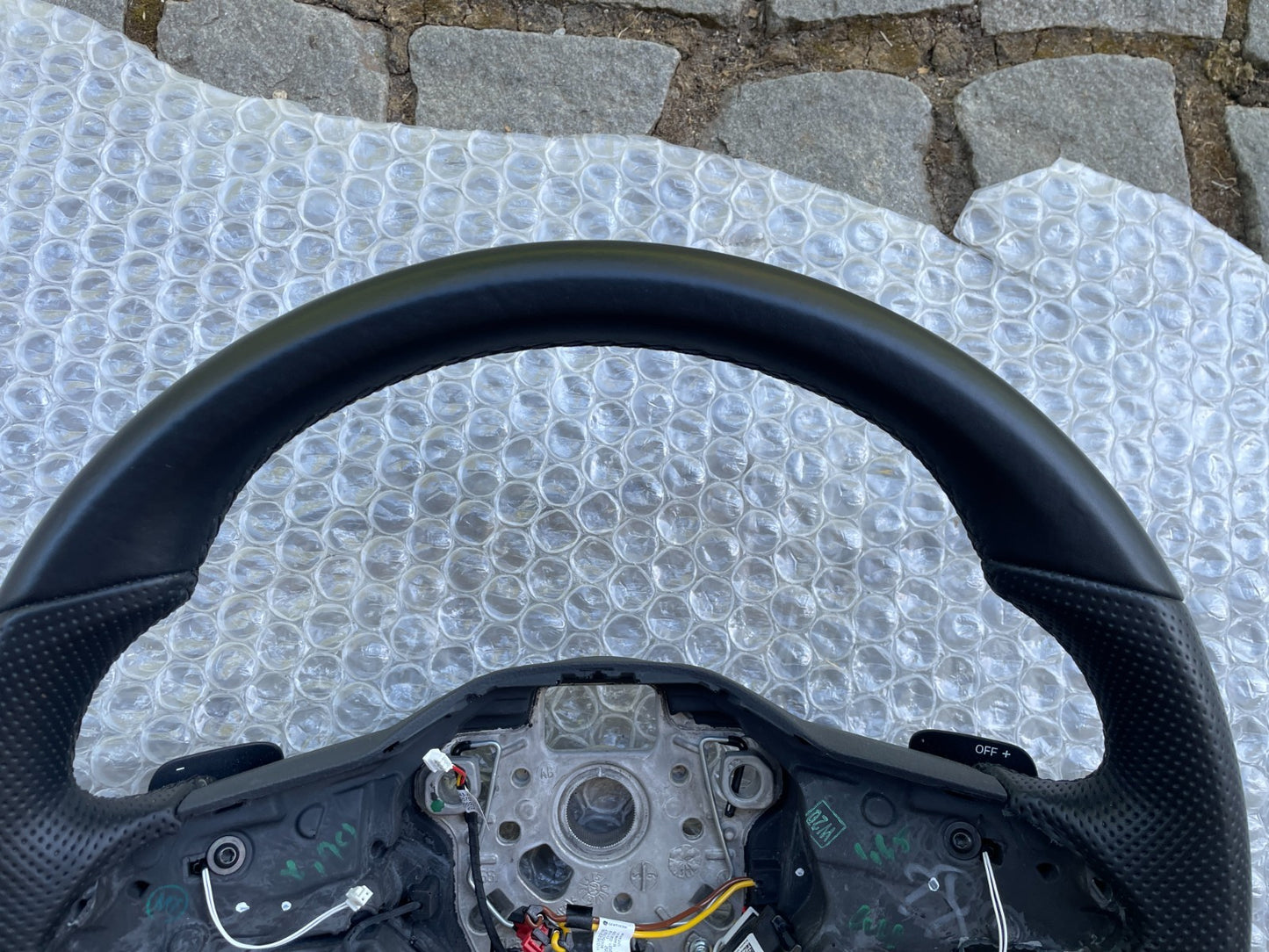 Original VW Golf VIII 8 Multifunktionslenkrad Leder 5H0959542C4