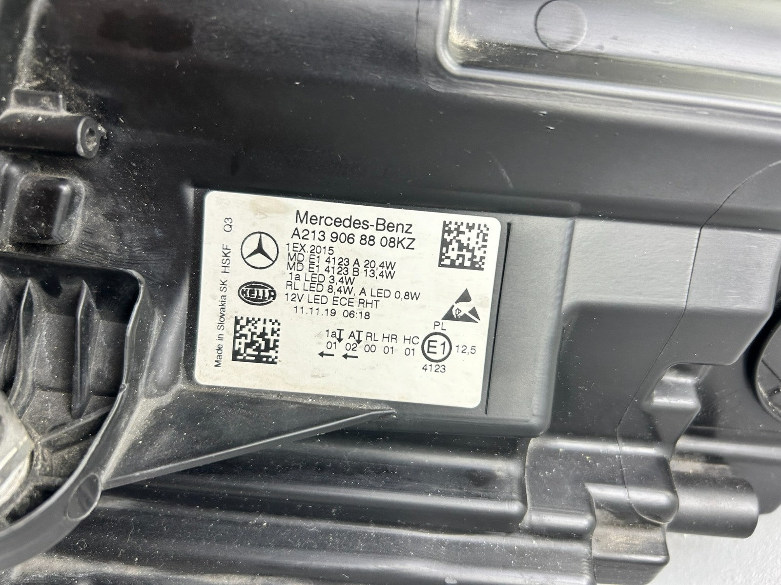 Original Mercedes E-Klasse W213 LED Scheinwerfer rechts A21390688084