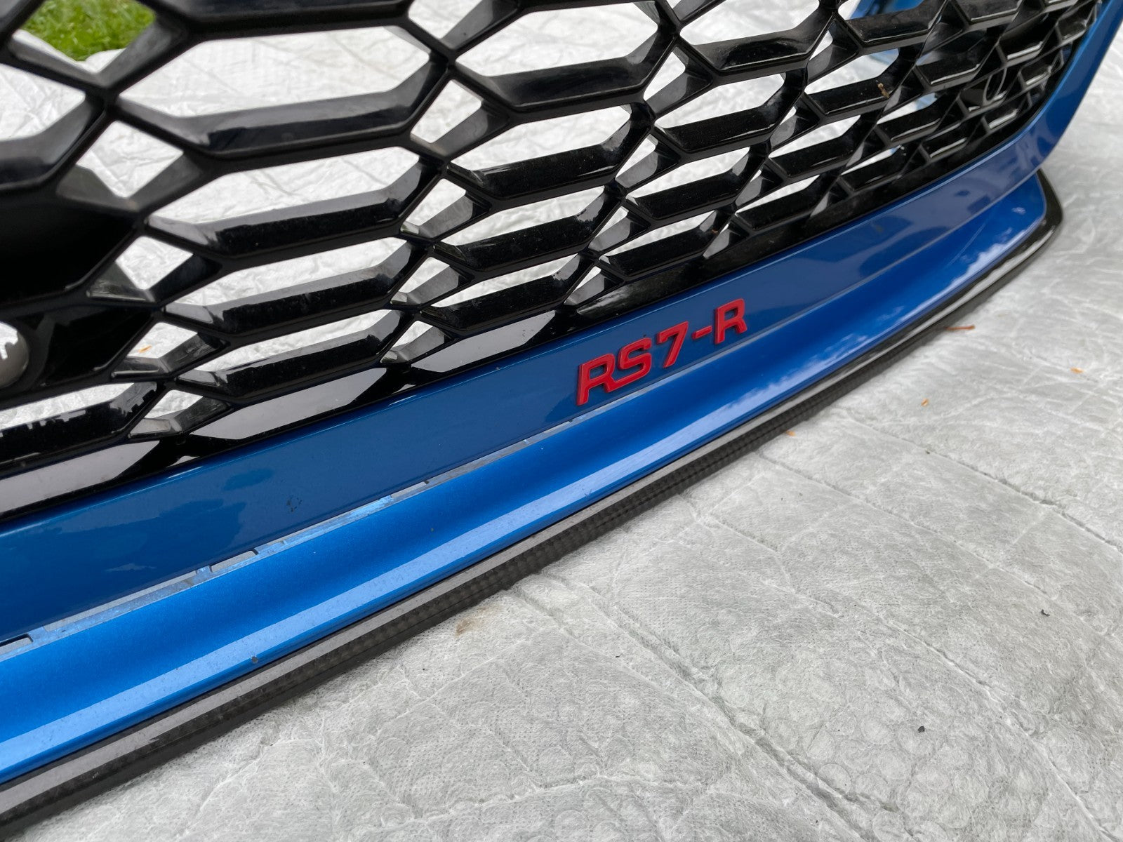 Original Audi RS7-R Abt 4K C8 Carbon Stoßstange Stoßfänger Front Bumper 201913