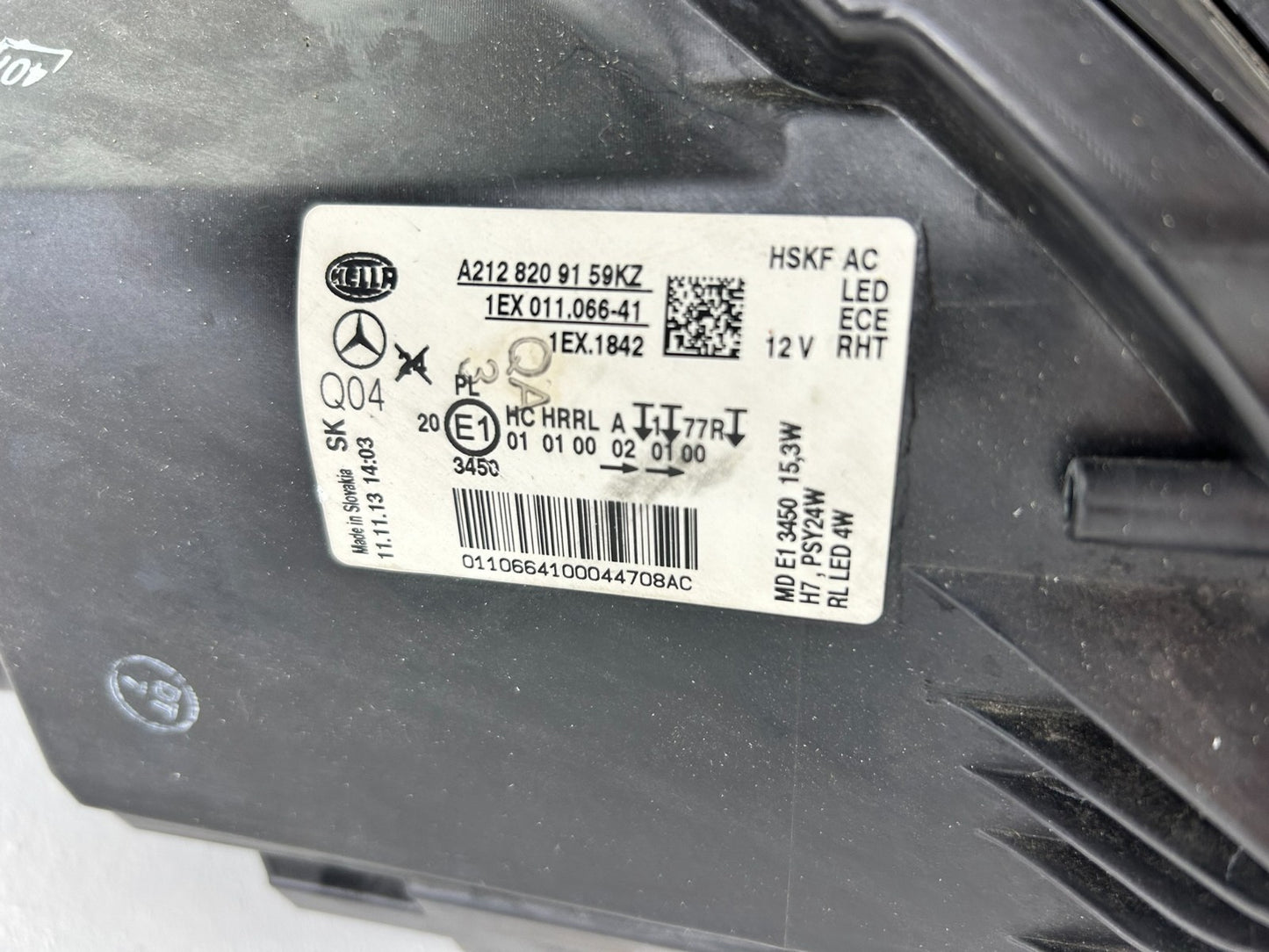 Original Mercedes W212 LED Scheinwerfer Frontscheinwerfer links A21282091595