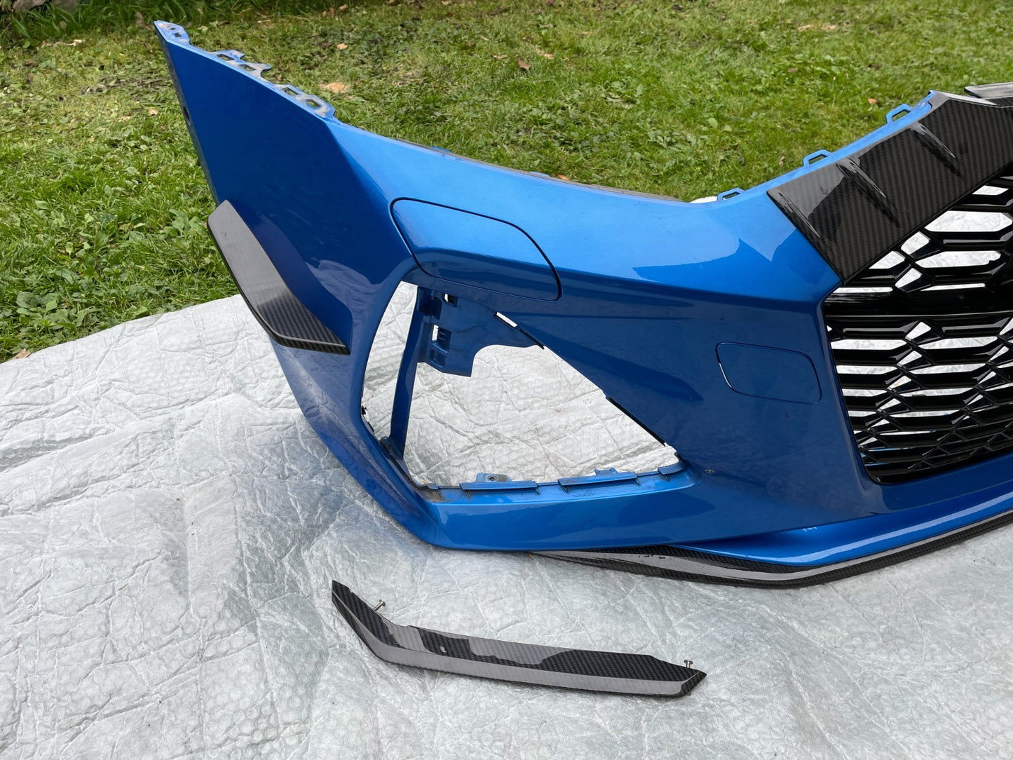 Original Audi RS7-R Abt 4K C8 Carbon Stoßstange Stoßfänger Front Bumper 20193