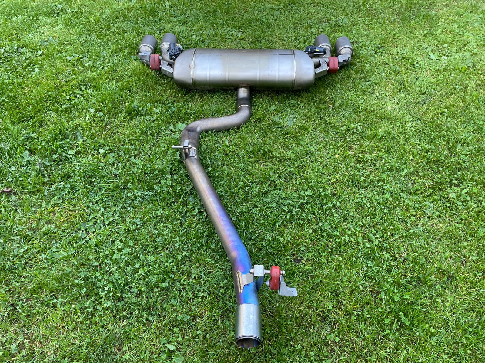 Original VW Golf 7 R Troc Akrapovic Abgasanlage Auspuff Titan 5Q6253611DK4