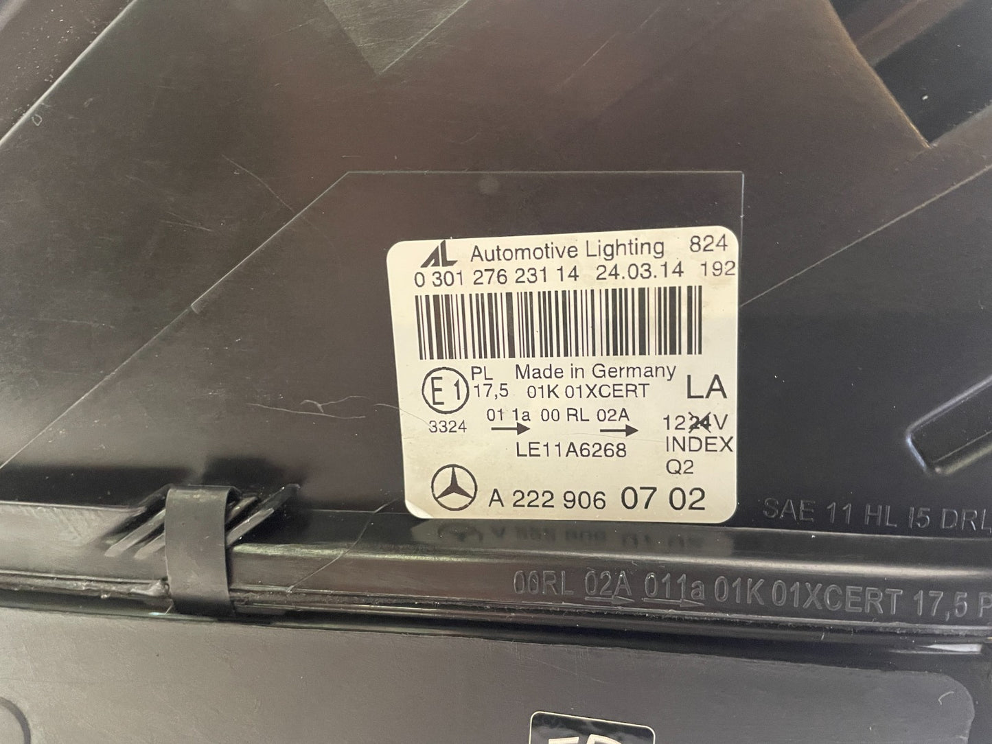 Original Mercedes S-Klasse W222 LED Scheinwerfer links A22290607025