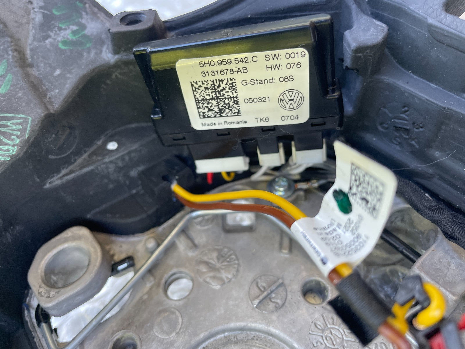 Original VW Golf VIII 8 Multifunktionslenkrad Leder 5H0959542C6