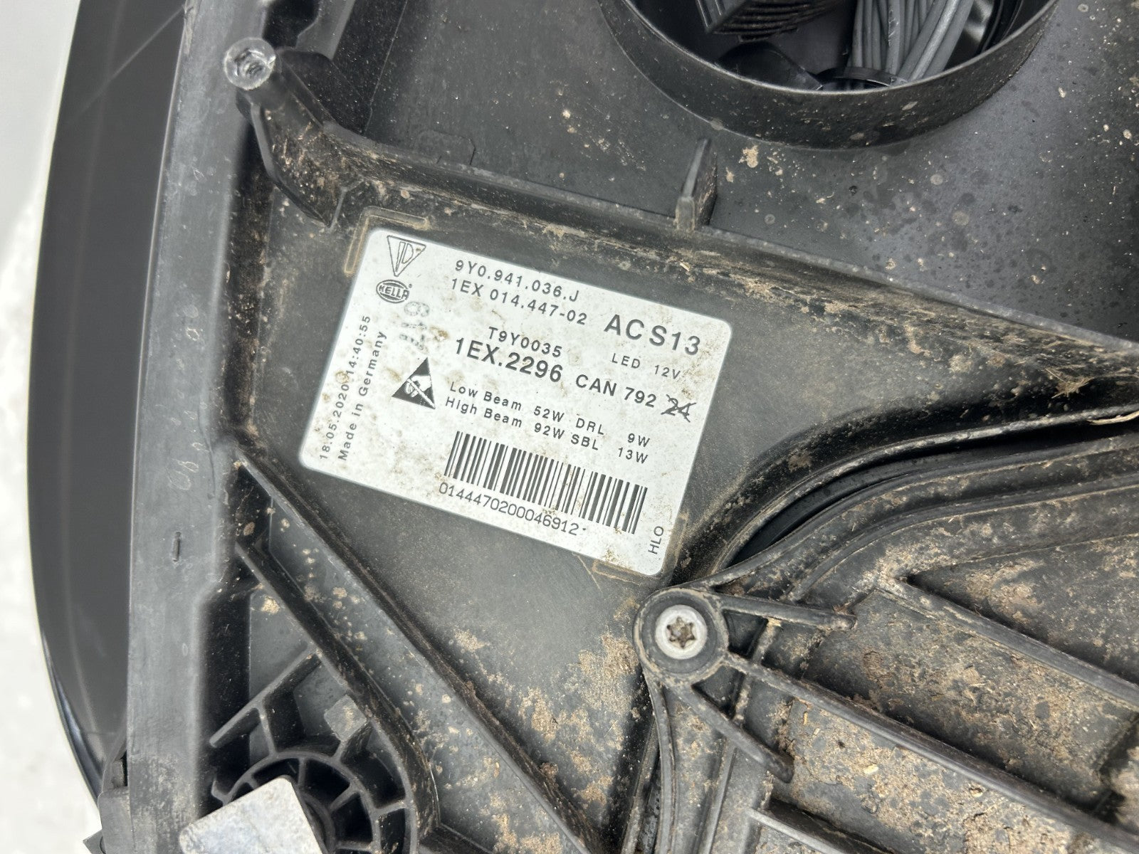 Original Porsche Cayenne LED Matrix Scheinwerfer rechts 9Y0941036J4