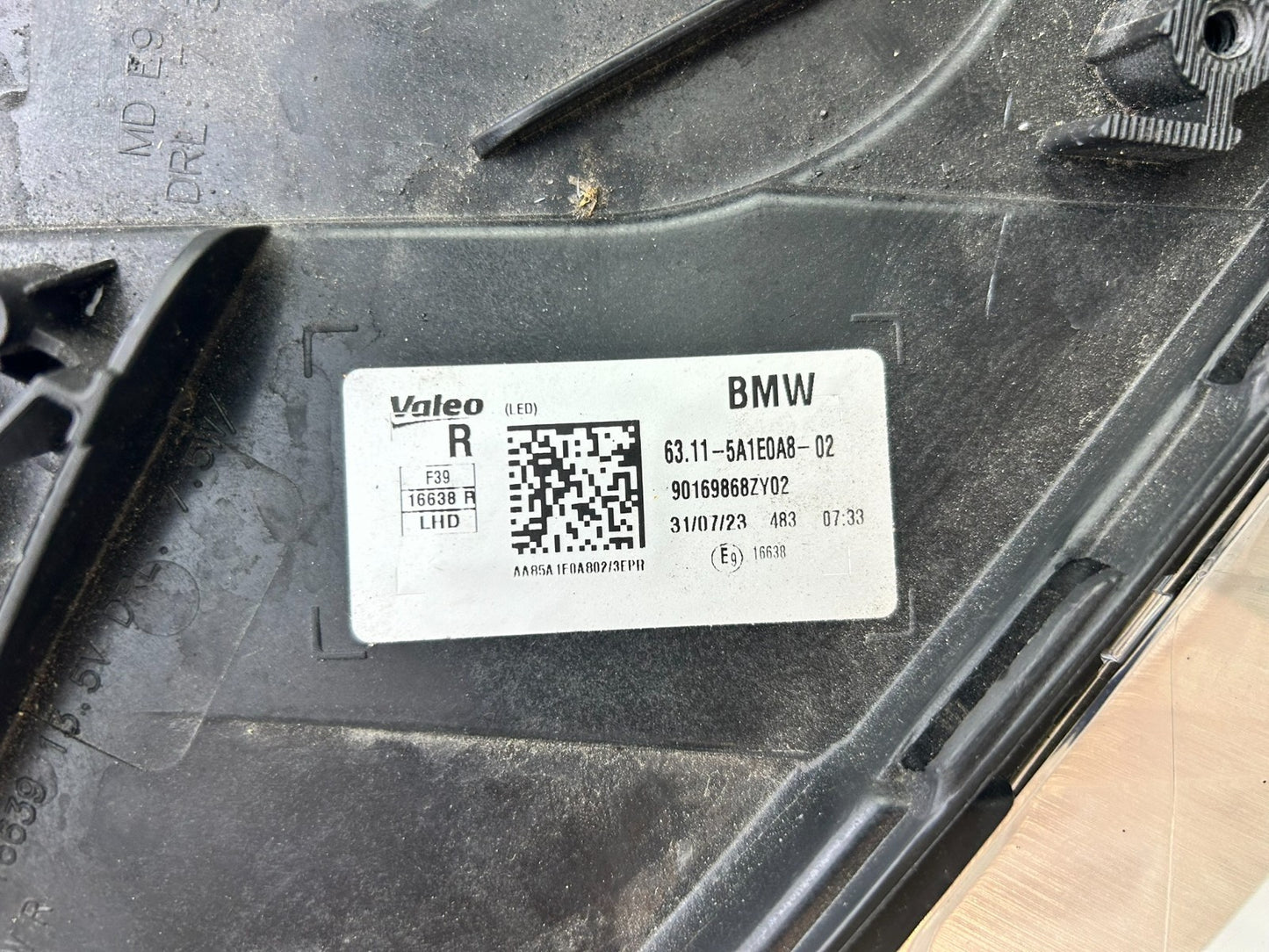 Original BMW X2 F39 LED Scheinwerfer rechts 5A1E0A86