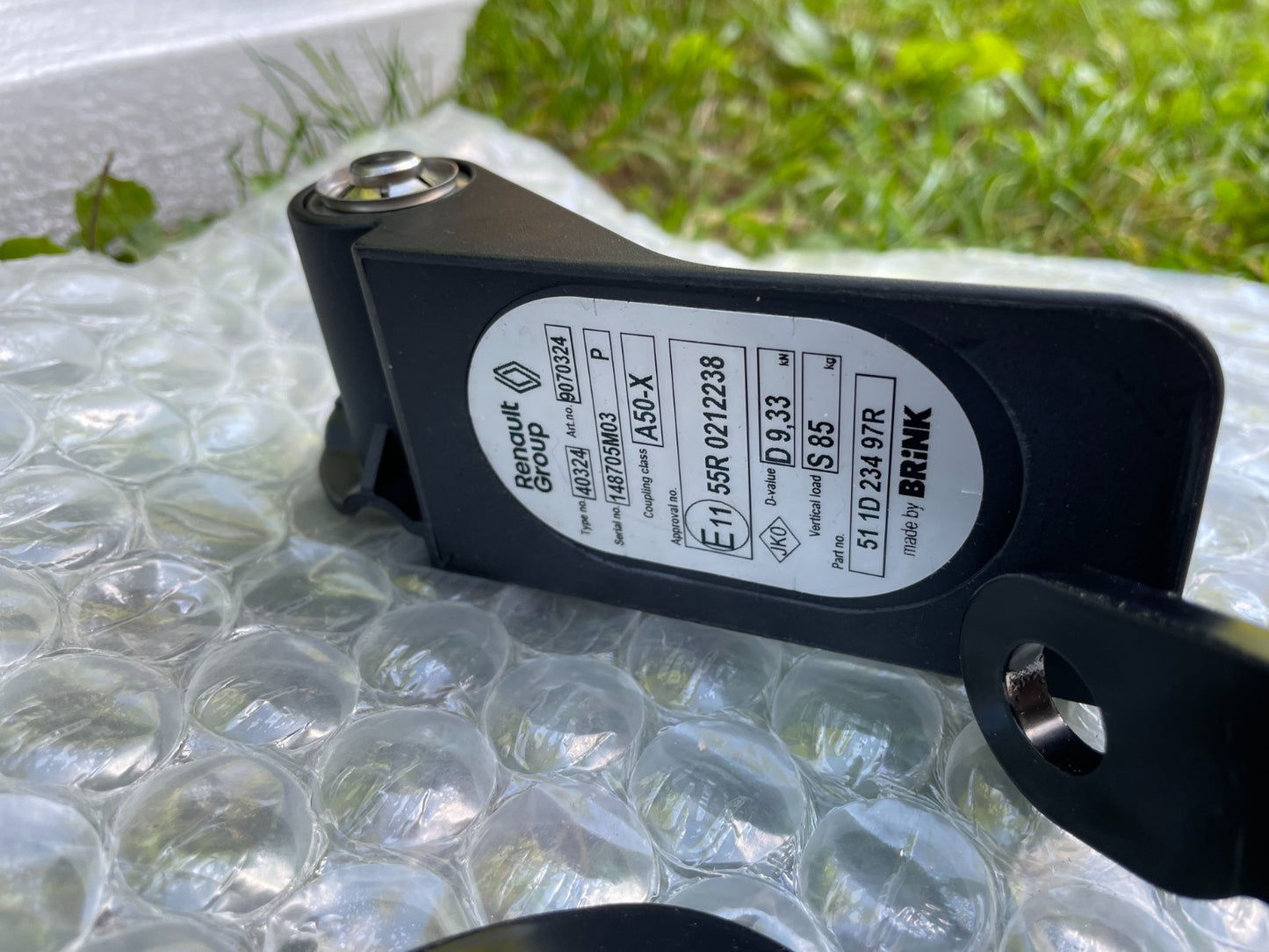 Original Renault Rafale Anhängerkupplung abnehmbar 756103928R8