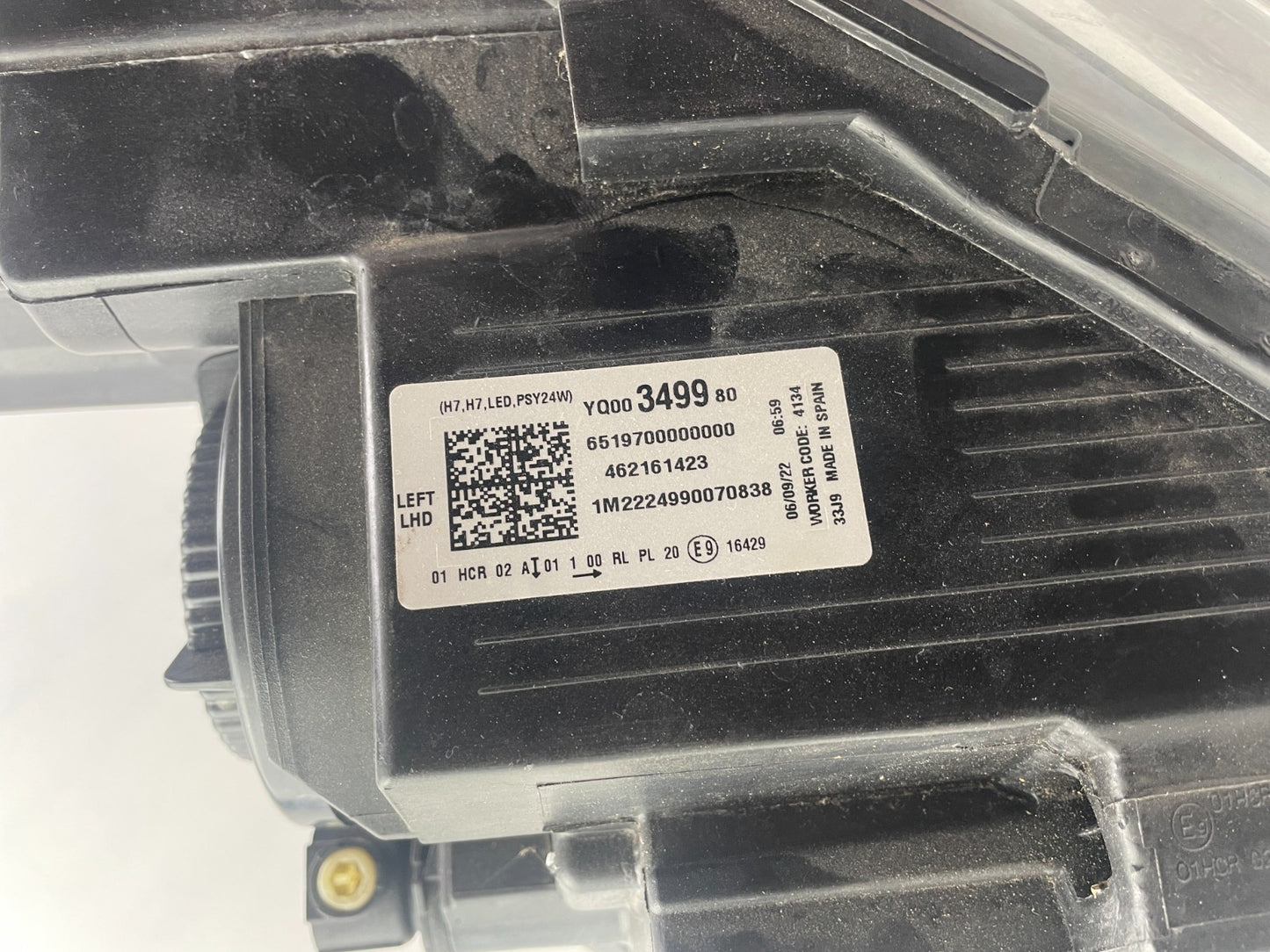 Original Opel Crossland X LED Scheinwerfer links YQ003499806