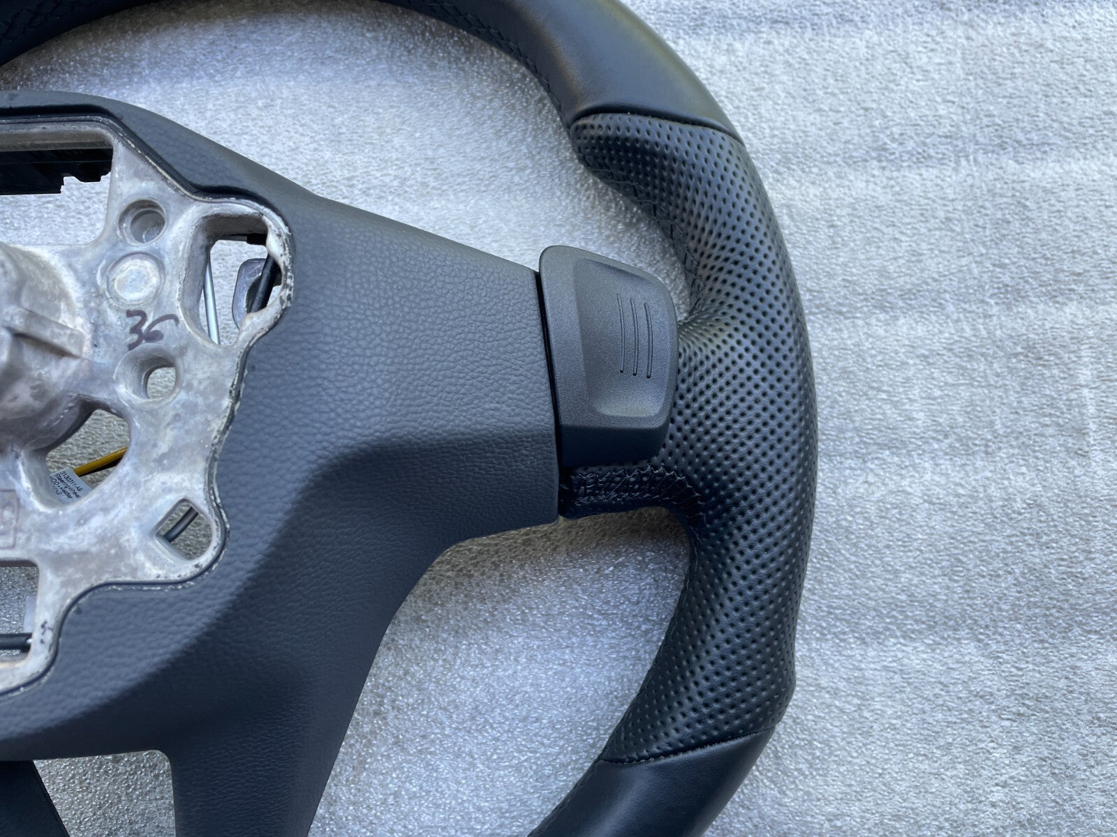 Original VW Golf 8 VIII Mk8 Leder Lenkrad Multifunktion Schaltwippen 5H0959542J9