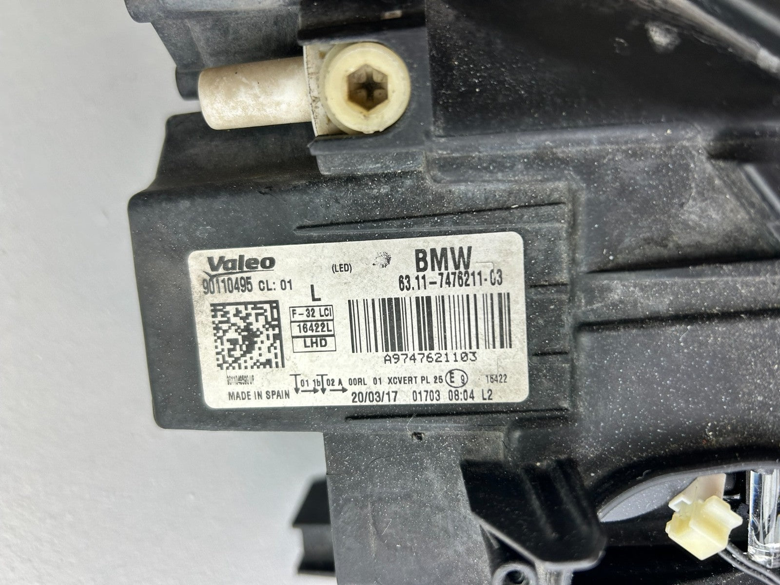 BMW M3 F80 M4 F82 F83 F32 F33 F36 Adaptive LED Scheinwerfer links 74762115