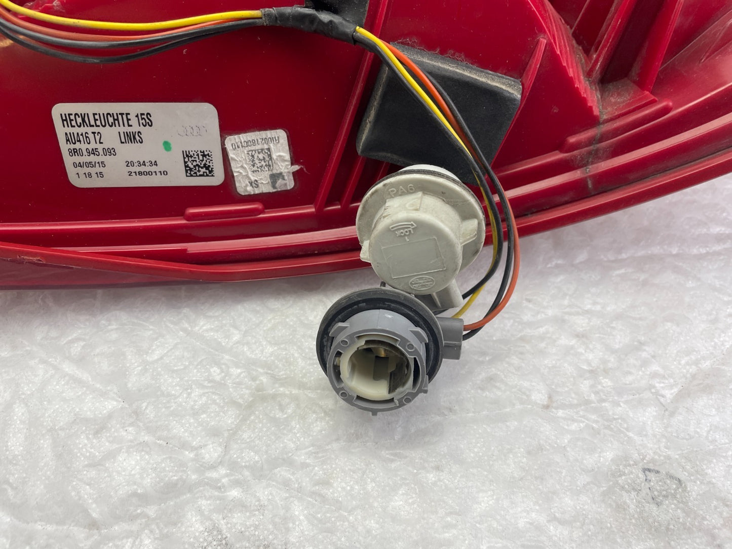 Original Audi Q3 Rückleuchte Heckleuchte links 8R09450938