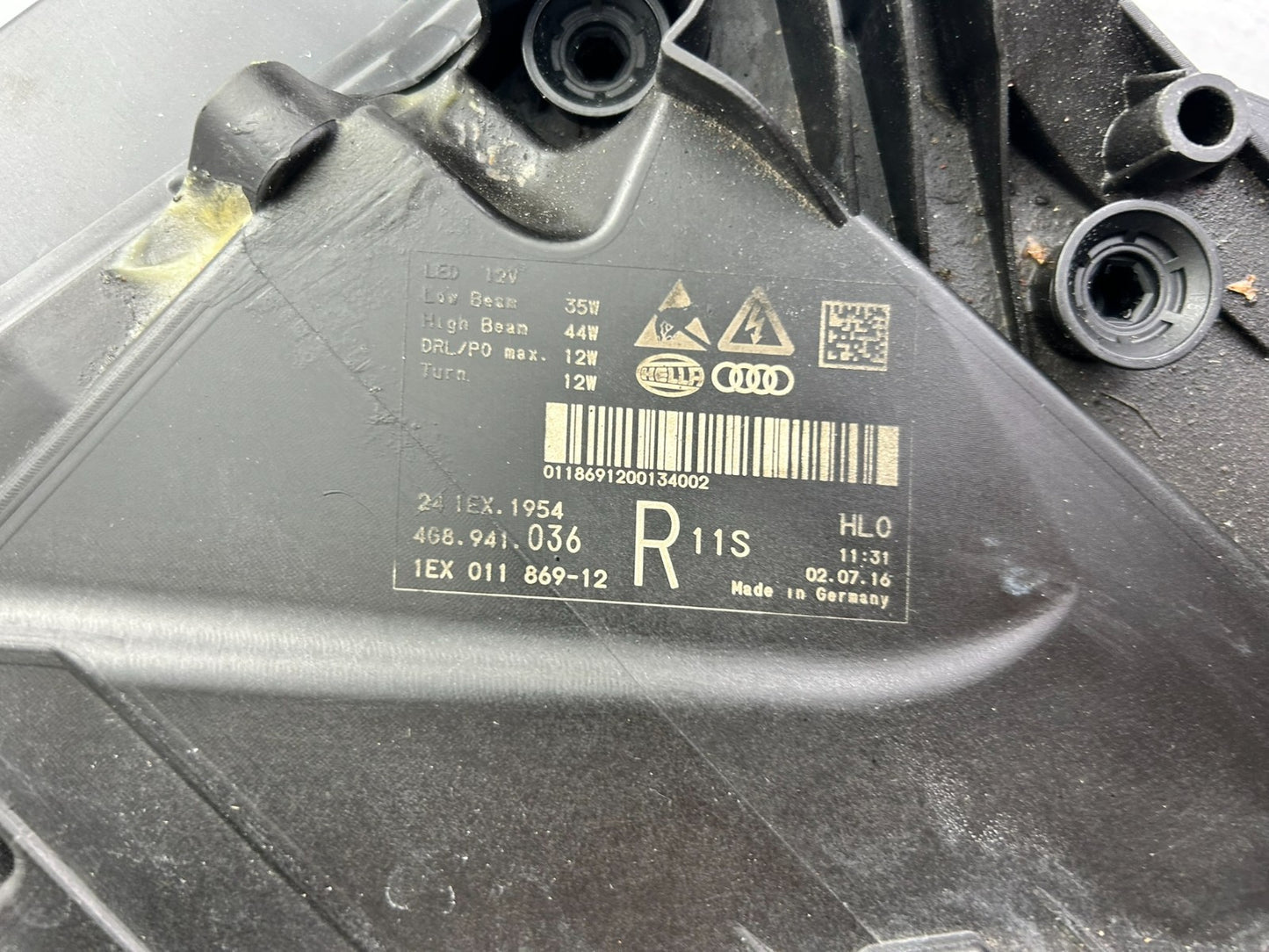 Original Audi A7 S7 4G C7 Matrix LED Scheinwerfer rechts 4G89410364