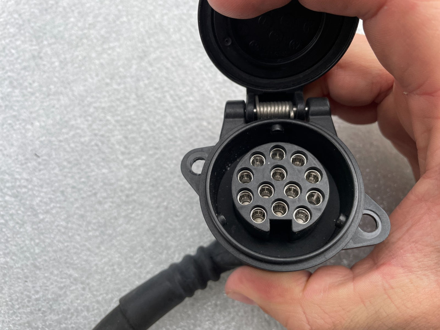 Original VW Touareg III Anhängerkupplung Kabelsatz Kabelbaum 760971124E6