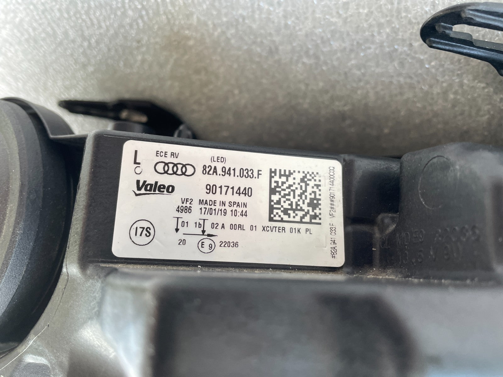 Original Audi A1 LED Matrix Scheinwerfer links 82A941033F9