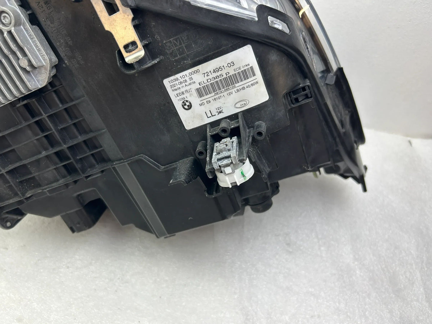 BMW 5er G30 G31 LED Scheinwerfer links Steuergeräte 7214951