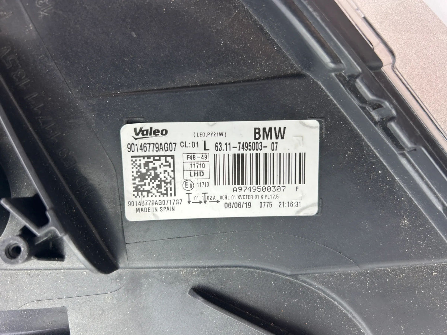 Original BMW X1 F48 LED Scheinwerfer links 7495003