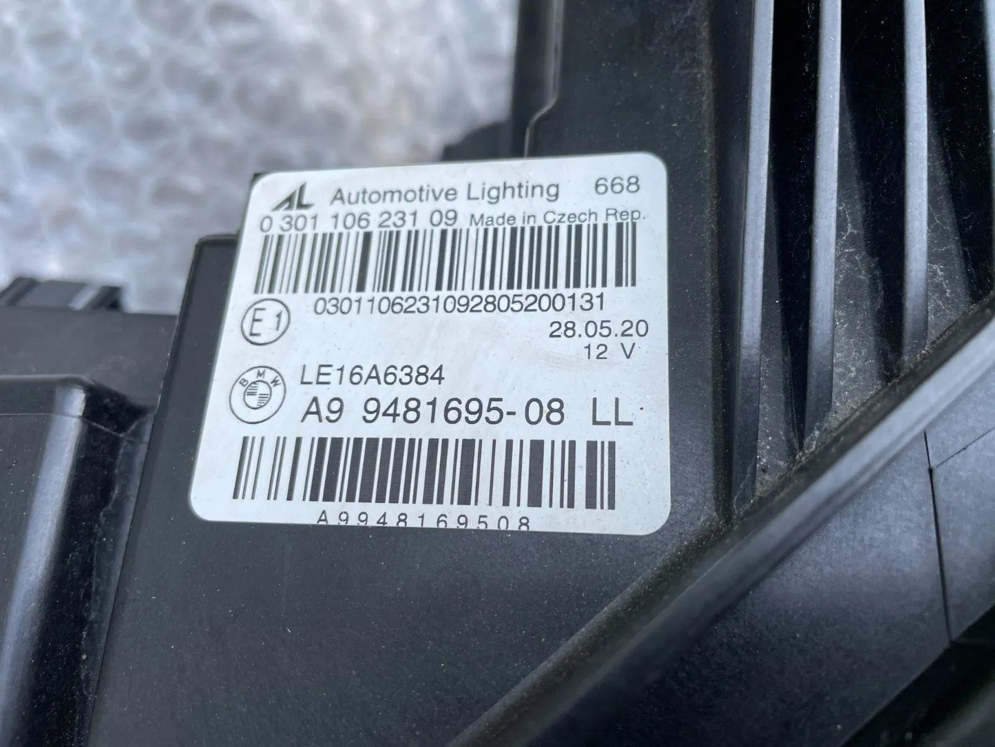 Original BMW 3er G20 G21 LED Scheinwerfer links 9481695