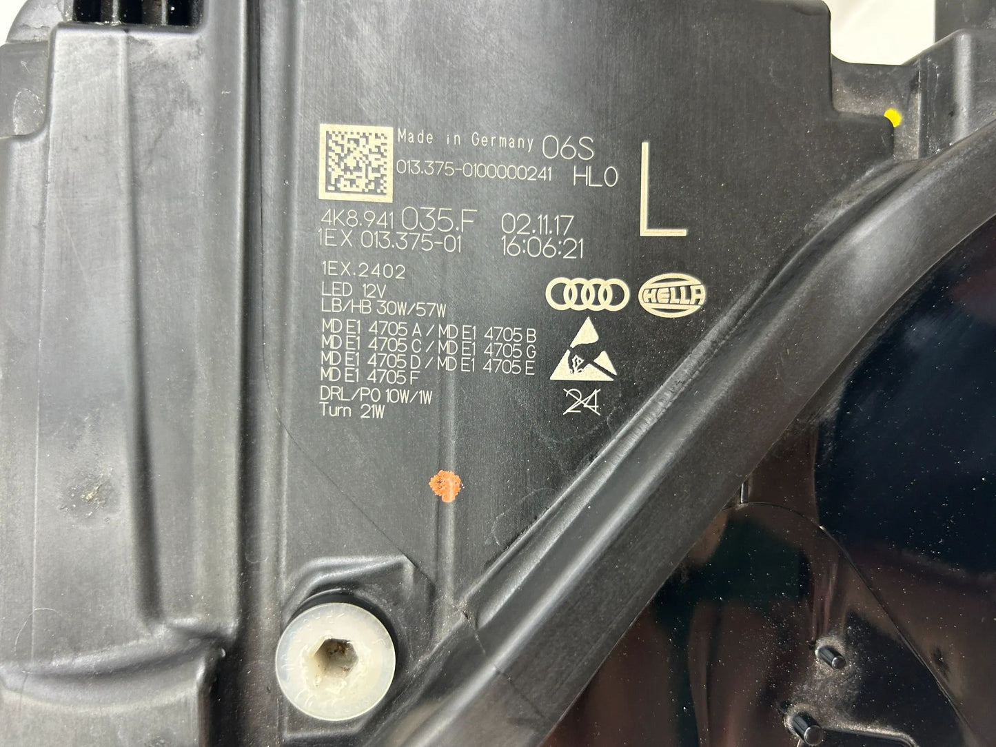 Audi A7 S7 RS7 4K8 LED Matrix Scheinwerfer links 4K8941035F
