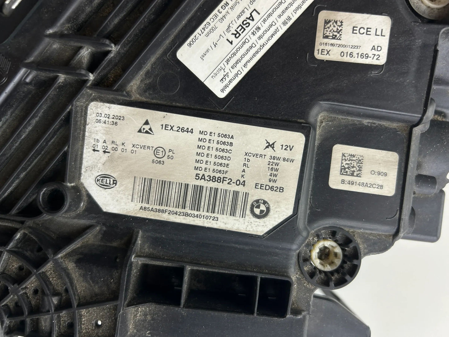 Original BMW 5er G30 G31 LCI Laser Scheinwerfer rechts 5A388F2
