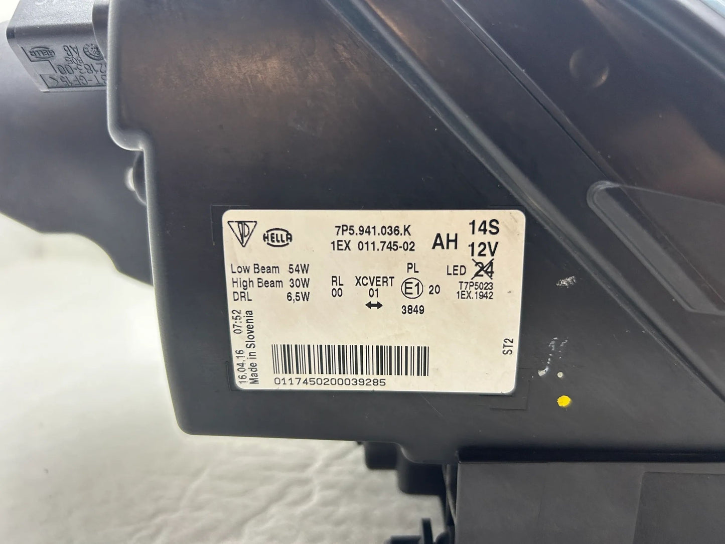 Original Porsche Cayenne 7P LED Scheinwerfer rechts 7P5941036K