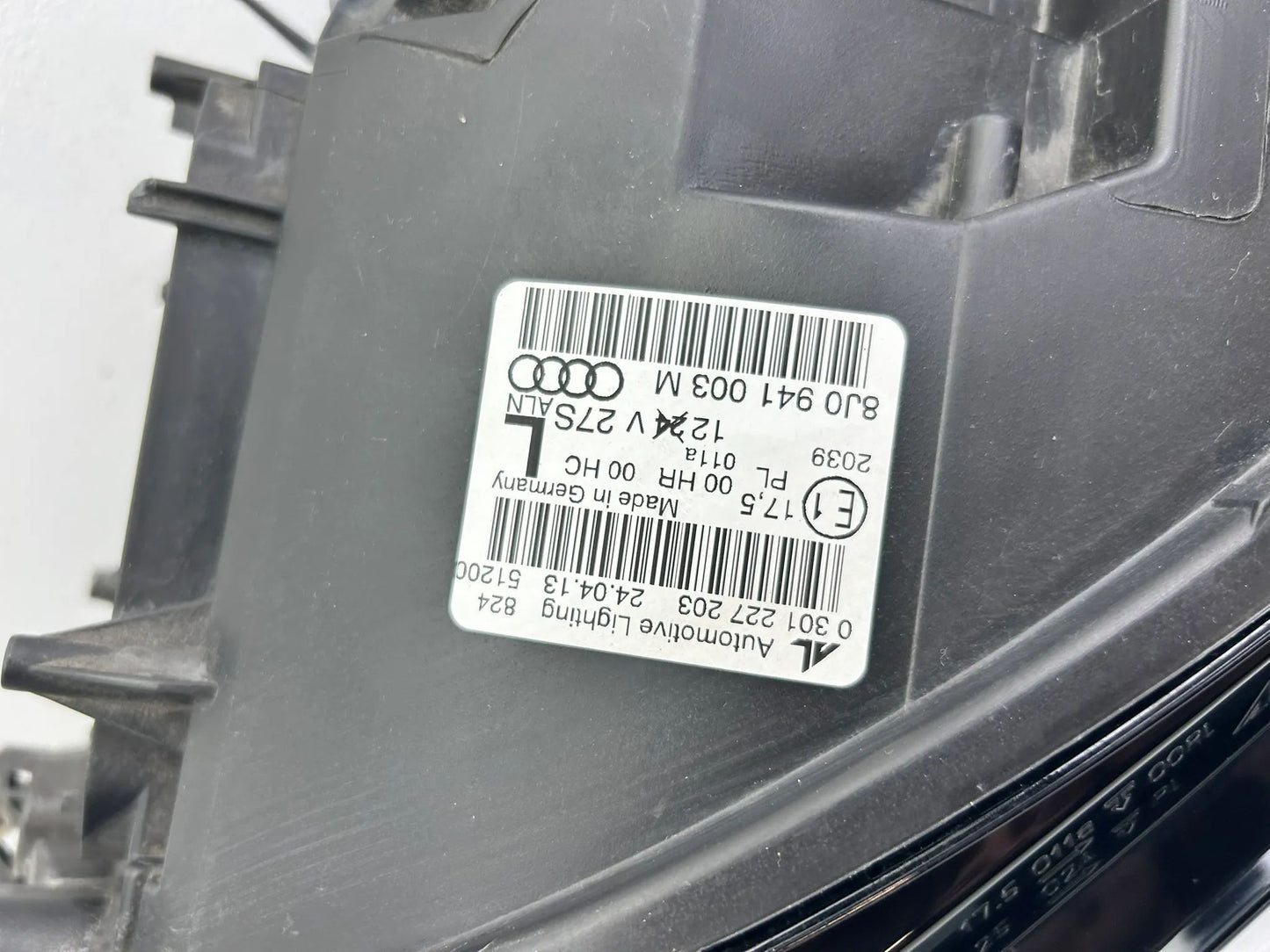 Original Audi TT 8J Scheinwerfer links 8J0941003M