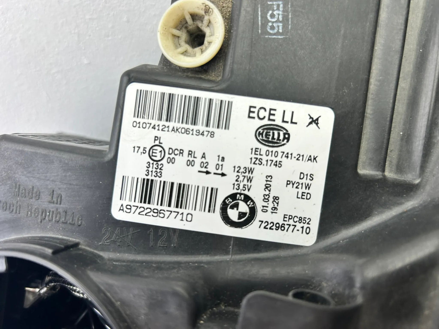Original BMW 1er F20 F21 Xenon Scheinwerfer links 7229677