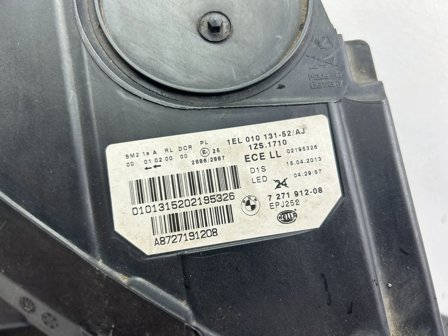BMW 5er F10 F11 Bi-Xenon Scheinwerfer rechts 7271912 7203246