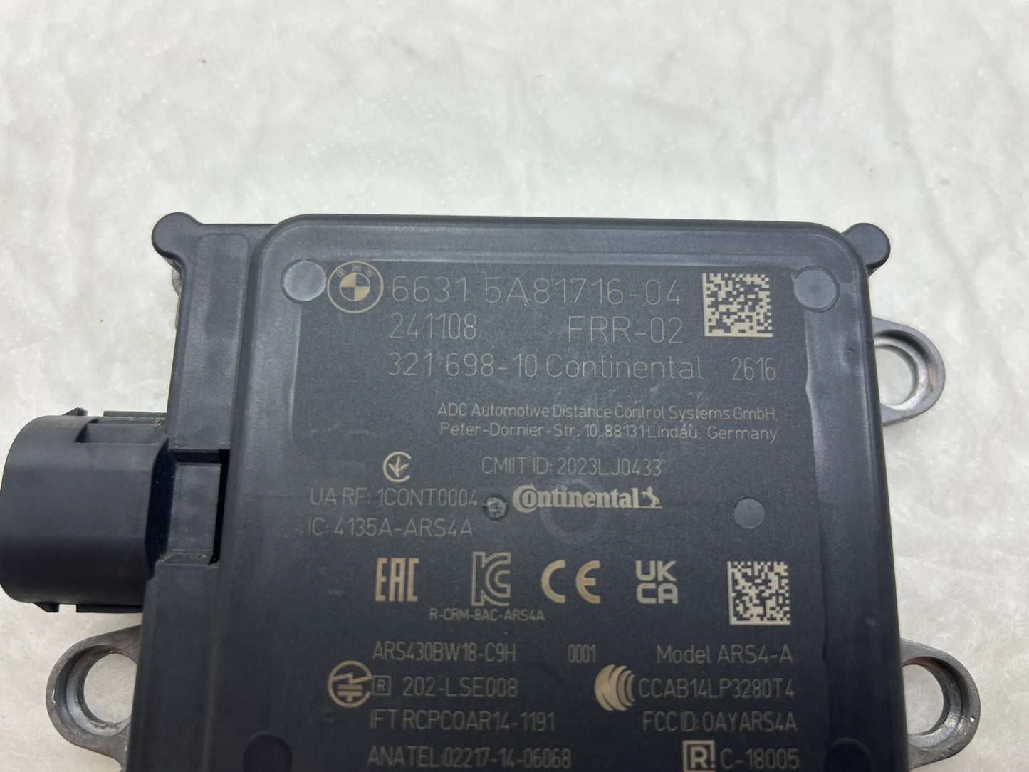 Original BMW Steuergeräte Radar ACC Distronic Sensor 5A81716