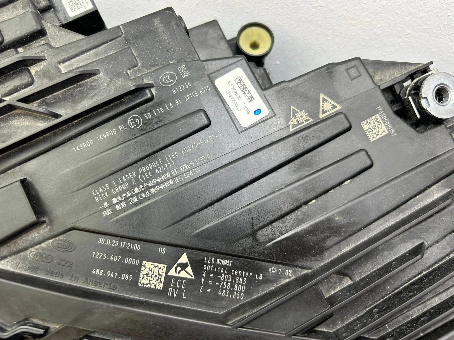 Original Audi Q8 RSQ8 LED Laser Scheinwerfer links 4M8941085
