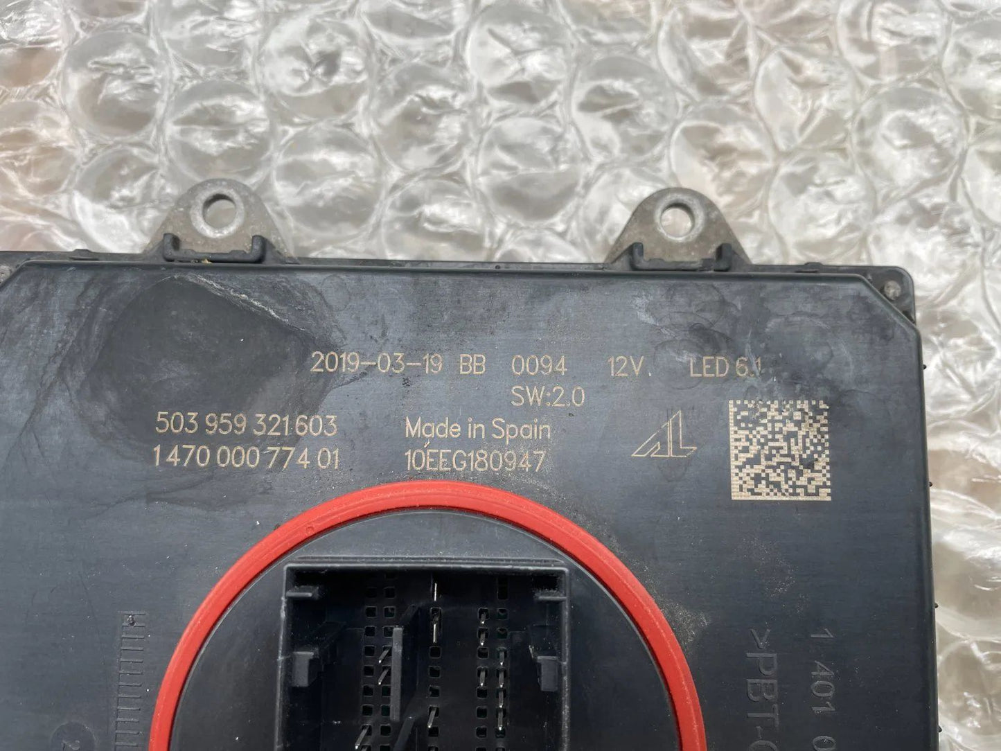 Original Fiat 500 Steuergerät LED Scheinwerfer Modul 147000077401