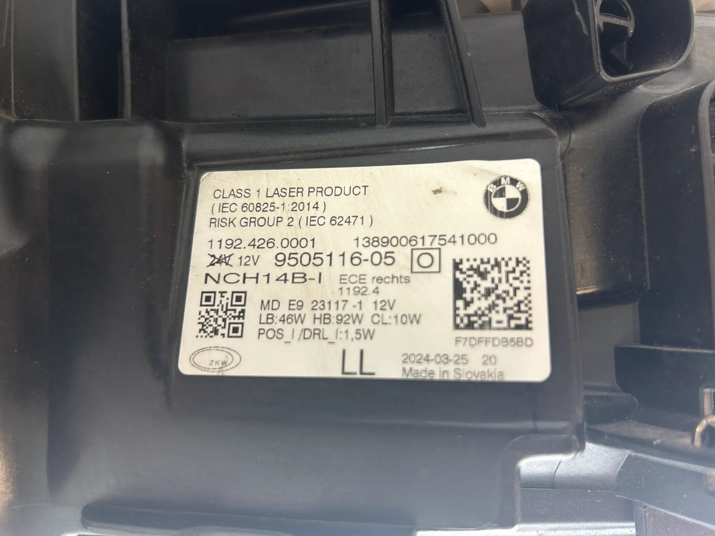 Original BMW G22 G23 G26 M3 M4 Laser Scheinwerfer rechts 9505116