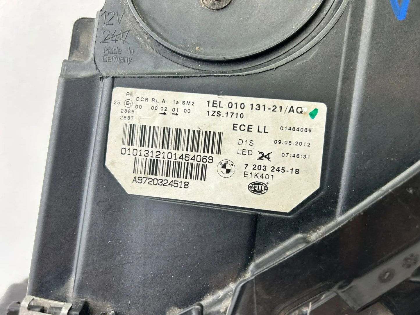 Original BMW 5er F10 F11 Xenon Scheinwerfer links 7203245
