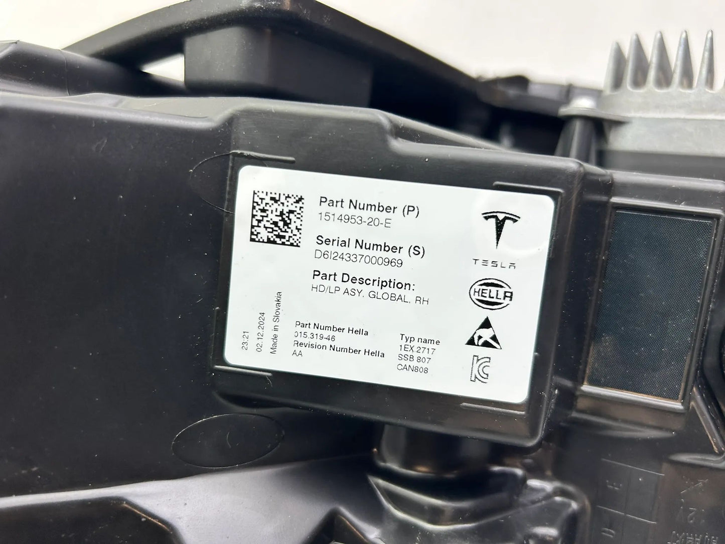 Tesla Model 3 Y LED Scheinwerfer 1514952-20-E 1514953-20-E