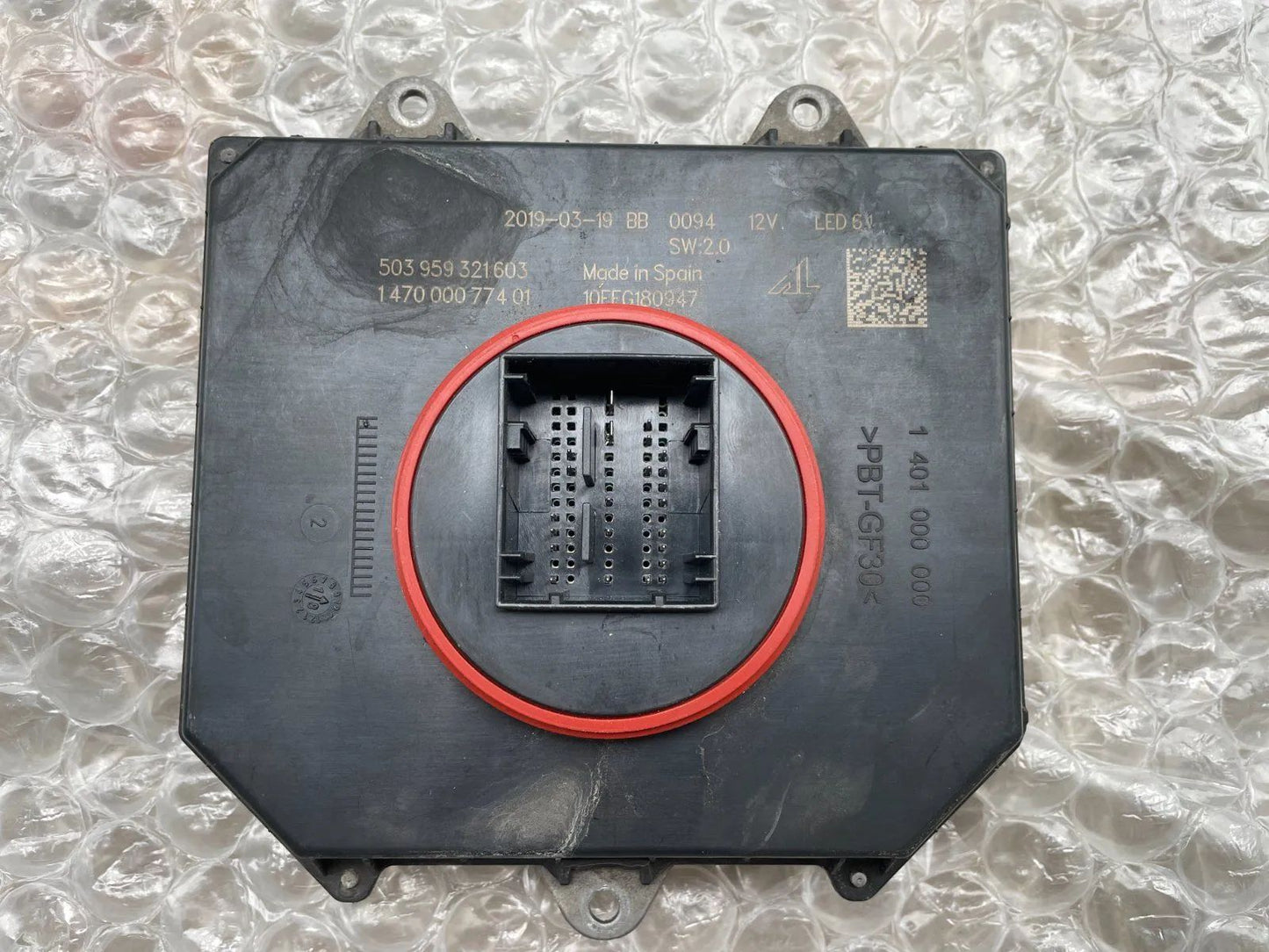Original Fiat 500 Steuergerät LED Scheinwerfer Modul 147000077401